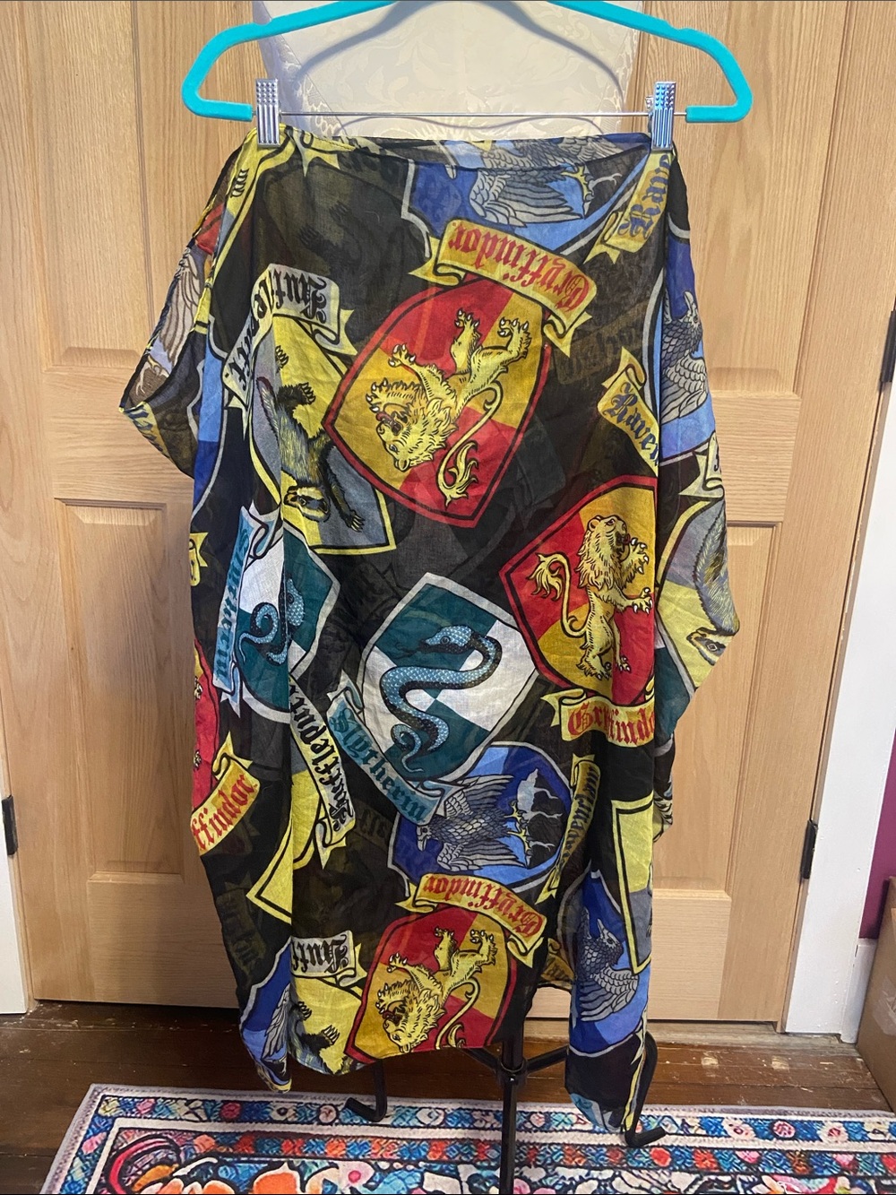Warner Bros. Harry Potter Yellow and Black Scarf/Sarong